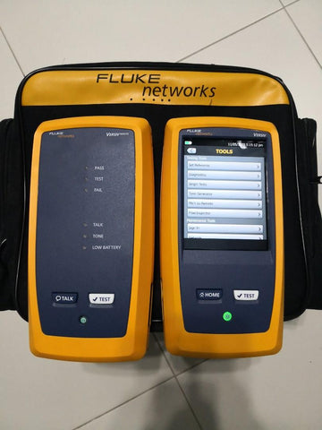 Fluke Networks DSX-5000 copper analyser